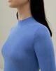 Lilysilk LILYSILK Women's Seamless Silk-Cotton Slim-Fit Knit Top - 4