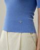 Lilysilk LILYSILK Women's Seamless Silk-Cotton Slim-Fit Knit Top - 5