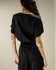 Lilysilk Lilysilk Women's Short Rippled Batwing Sleeves Silk Shirt - 2