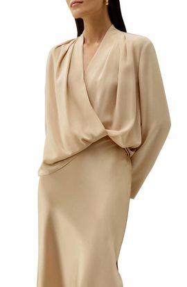 Lilysilk LILYSILK Women's Silk Crêpe de Chine Long Sleeve Blouse