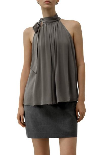 Lilysilk Lilysilk Women's Silk Georgette Tie-Neck Blouse