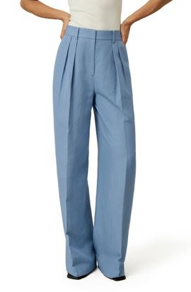 Lilysilk Lilysilk Women's Silk Linen Wide Leg Pants