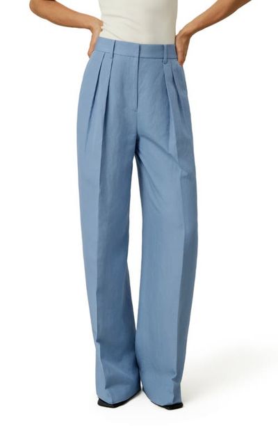 Lilysilk Lilysilk Women's Silk Linen Wide Leg Pants