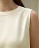 Lilysilk LILYSILK Women's Sleeveless Round Neck Silk Top - 4