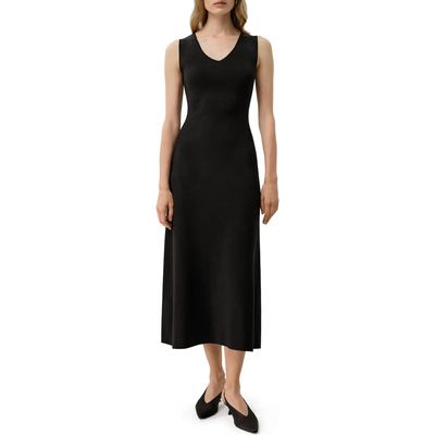 Lilysilk Lilysilk Women's Soleil Silk-Viscose Knit V-Neck Dress