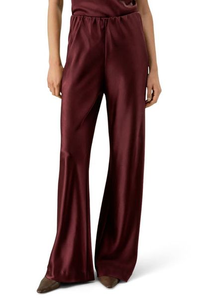 Lilysilk LILYSILK Women's Straight-Leg Silk Satin Pants