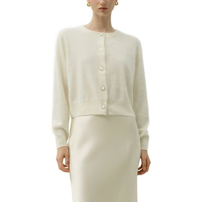 Lilysilk Lilysilk Women's Ultra-Soft Brushed Cashmere Cardigan