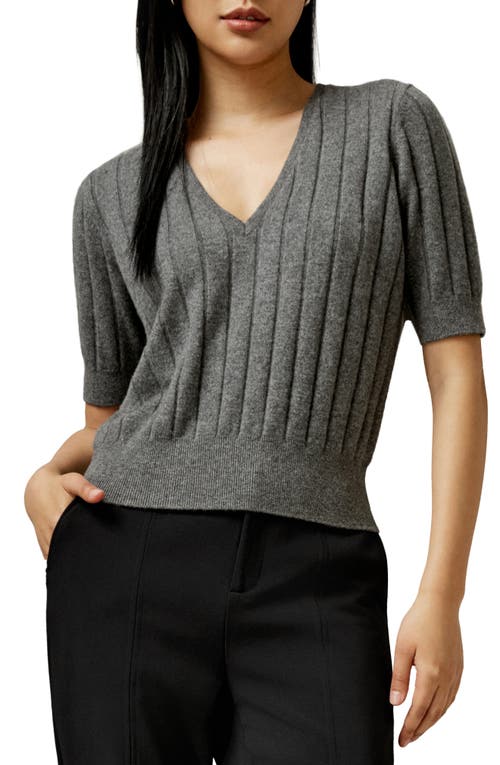 Lilysilk Lilysilk Women's V-Neck Cashmere T-shirt