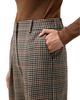 Lilysilk Lilysilk Wool Silk Shepherd Check Straight Leg Pant - 4