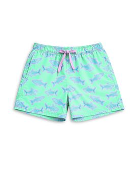 Limeapple Limeapple Boys' Shark Print Board Shorts