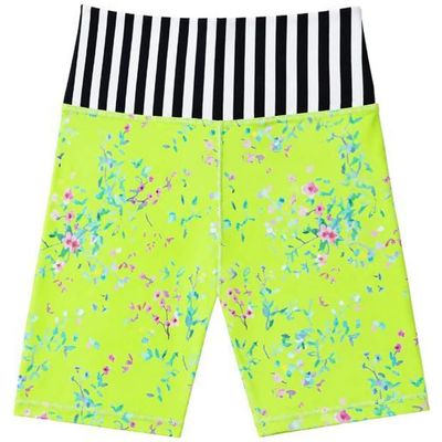 Limeapple Limeapple Floral Printed Activewear Bike Shorts 