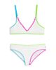 Limeapple Limeapple Girls' Embroidered Two Piece Swimsuit - 1