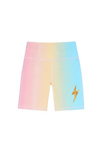 Limeapple Limeapple Little Kid Pastel Activewear Bike Shorts