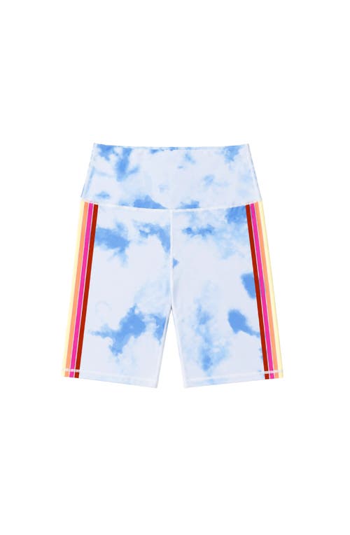 Limeapple Limeapple Little Kid Printed Cloud Activewear Bike Shorts