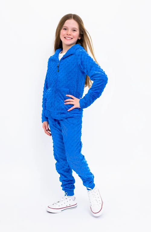 Limeapple Limeapple Minky Bubble Jogger Pants - Tie Dye