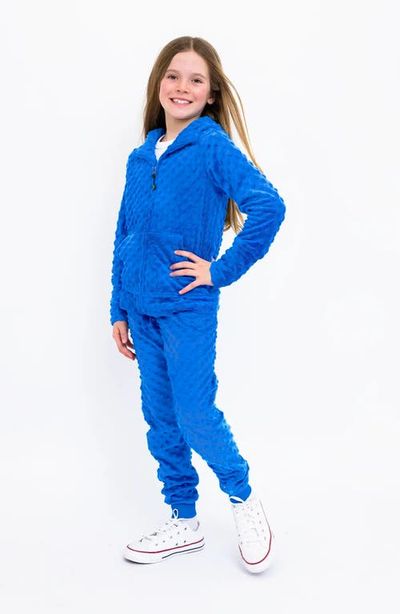 Limeapple Limeapple Minky Bubble Jogger Pants - Tie Dye