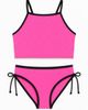 Limeapple Limeapple Tankini Swimsuit with Rhinestone Detail - 1