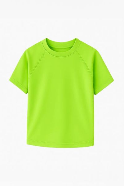 Limeapple Limeapple Zuma Neon Lime Short Sleeve Rashguard 