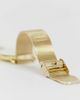 Limit Limit classic mesh stainless steel bracelet watch with mother of pearl dial in gold - 4