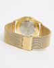 Limit Limit mesh watch in gold with white dial - 4