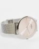 Limit Limit mesh watch in silver - 2