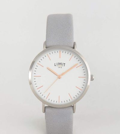 Limit Limit watch in gray exclusive to ASOS