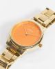 Limit Limit womens bracelet watch in gold with orange dial - 1