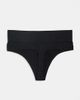 Lindex Lindex 3 pack seamless thong in black - 3