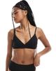 Lindex Lindex cotton soft bra in black - 1