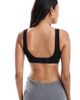 Lindex Lindex MOM 2-pack wrap nursing bralettes in black and leopard print-Multi - 4