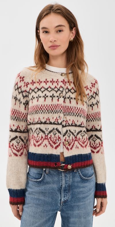 Line & Dot Line & Dot Ax Fair Isle Sweater Multi