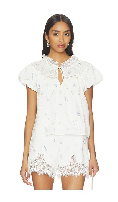 Line & Dot Line & Dot Corelia Top