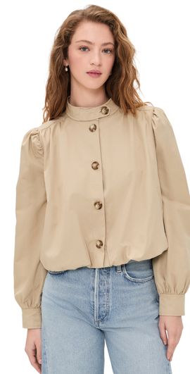 Hemlock Gathered Trench Jacket