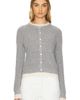 Line & Dot Line & Dot Hutch Double Layer Cardigan - 1