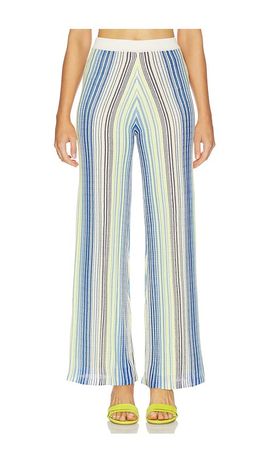 Line & Dot Line & Dot Kit Striped Knit Sweater Pants