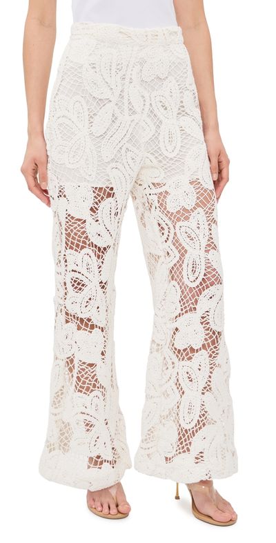 Line & Dot Line & Dot La Dolce Pants White
