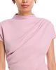 Line & Dot Line & Dot Lennon Mock Neck Drape Top - 4