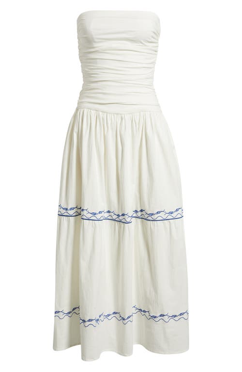 Line & Dot Line & Dot Oia Strapless Maxi Dress
