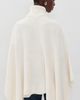 Line & Dot Line & Dot Orly Turtleneck Cape Sweater Ivory - 3