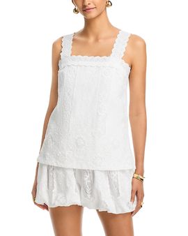 Line & Dot Line & Dot Pienza Eyelet Romper