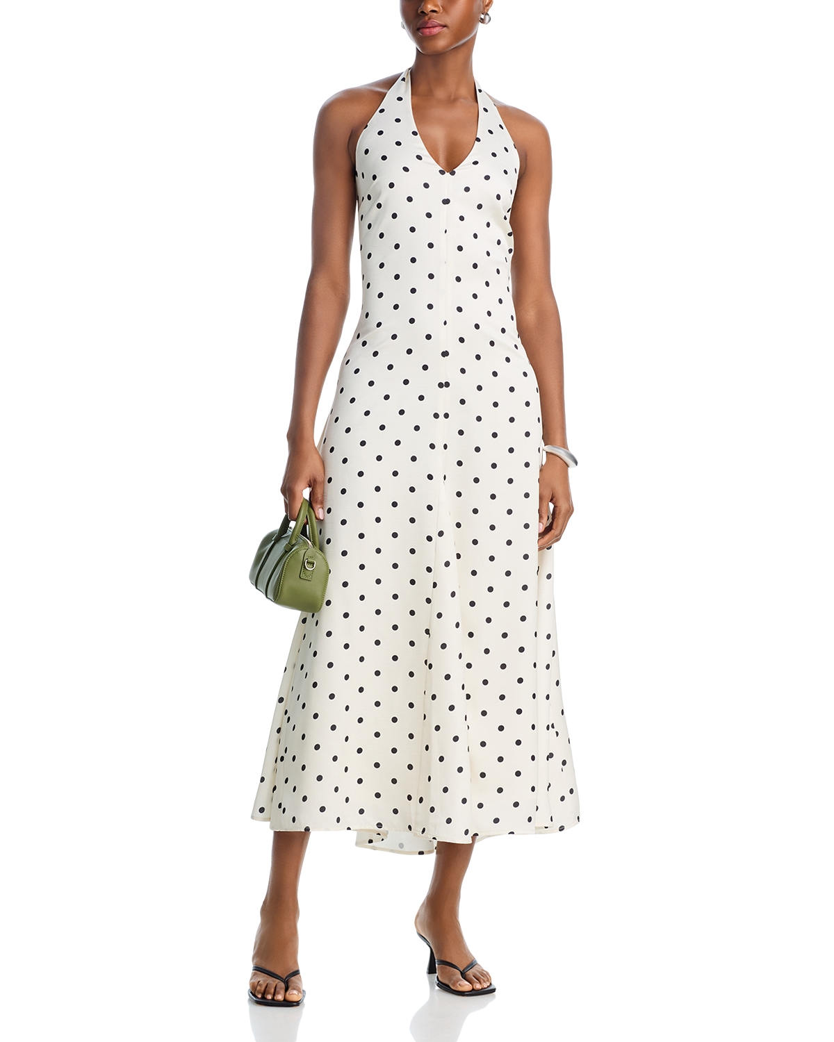 three quarter sleeve linen dress Blue Zone Planet