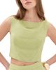 Line & Dot Line & Dot Shea Top Green - 1