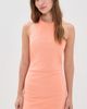 Line & Dot Line & Dot Talie Mini Dress Coral - 2