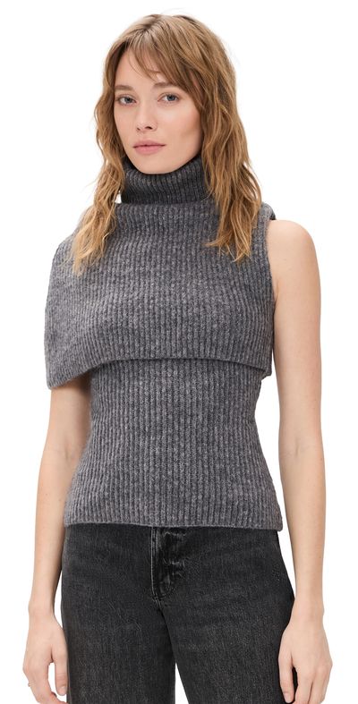 Line & Dot Line & Dot Theron Turtleneck Sweater Grey