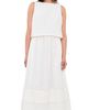 Line & Dot Line & Dot Tippi Midi Dress White - 1
