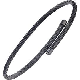 Link Up Link Up Adjustable Stainless Steel Cable Bracelet