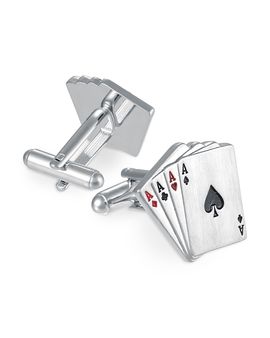 Link Up Link Up Playing Card Cufflinks