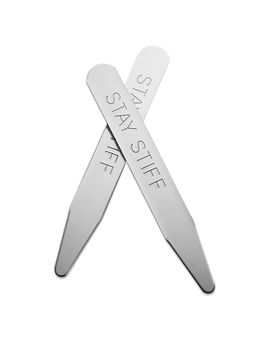 Link Up Link Up Stay Stiff Brass Collar Stays