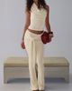 Lioness Butterfly Tie Detail Pants Lemontini - 2