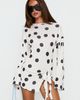 Lioness Cosmic Mini Dress Moonlight Polka - 1